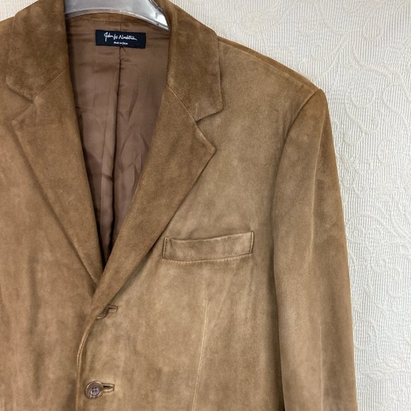Distressed Goat Suede Blazer John W. Nordstrom - Picture 5 of 16
